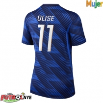 Camiseta Francia Michael Olise #11 Primera Equipación para mujer Mundial 2026 manga corta